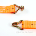 Orange 1.2 meter Ratchet Tie Down Tali